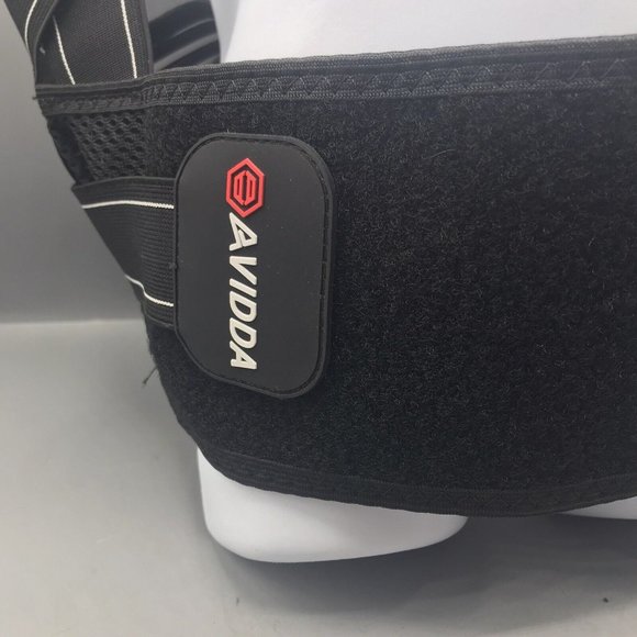 Avidda Men & Women’s Posture Corrector Back Brace - Black Size Medium EUC - Picture 5 of 7